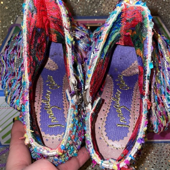 Irregular Choice Lightning Bolt Heels Size 6.5 - Picture 7 of 11